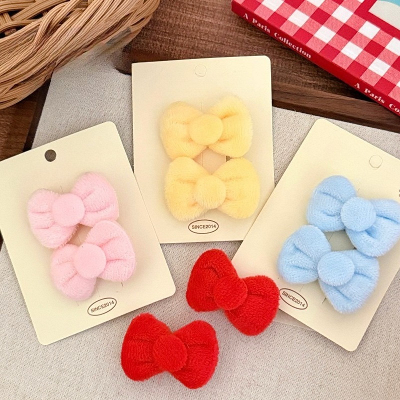 Kẹp tóc có nơ buộc dành cho bé gái và sinh viên, đa năng và sang trọng