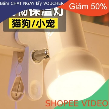 (Ship2tuan) Chụp đèn cho thú cưng bò sát Giá đỡ đèn cho chó mèo Vẹt HAMSTER THỎ Đèn sưởi ấm máy sưởi đèn sưởi