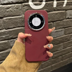 Dành Cho Honor X9D X9C X9B Vỏ Điện Thoại Di Động Màu Trơn Chống Sốc TPU Dày Vỏ Mềm