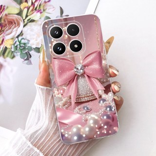 Dành Cho Xiaomi 17T Pro Ốp Lưng Hoa Thời Trang Bướm Silicon Trong Suốt TPU Ốp Lưng Vỏ Điện Thoại Cho Xiaomi 17T 2026 Mi17T Vỏ