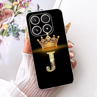Ốp Lưng Cho Xiaomi 17T Pro 5G Ốp Điện Thoại Dễ Thương Vương Miện Chữ Mềm Silicon Mỏng Bảo Vệ Cho Xiaomi 17T Mi17T 17TPro 2026 Vỏ