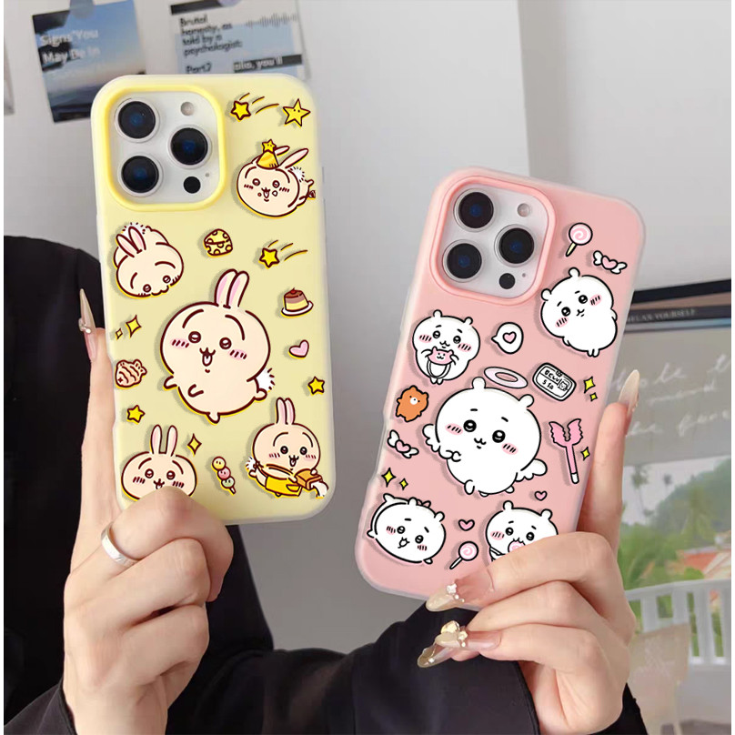 Ốp Lưng kawaii chiikawa Cho Realme Note 70 C75 C71 C63 C61 C53 C51 C55 C21Y C25Y C20 C11 C17 7i 5i 514 C15 15T Vỏ Mềm Mờ Kẹo Hoạt Hình Dễ Thương