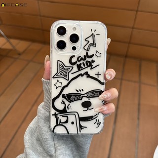 Dành Cho Huawei Pura 70 Ultra P60 P50 P40 P30 P20 Pro Plus Lite Ốp Điện Thoại Màu Đen Ngộ nghĩnh Kính Mát Chó Mèo Hoạt Hình Dễ Thương Cặp Đôi Trong Suốt Vỏ Mềm