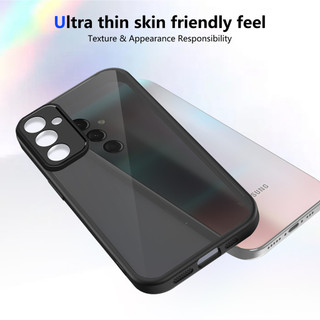 Dành Cho Samsung Galaxy M34 5G Ốp điện thoại Cứng Mờ Da-Cảm Giác Mềm Khung TPU Chống Sốc Mỏng Mỏng Bao