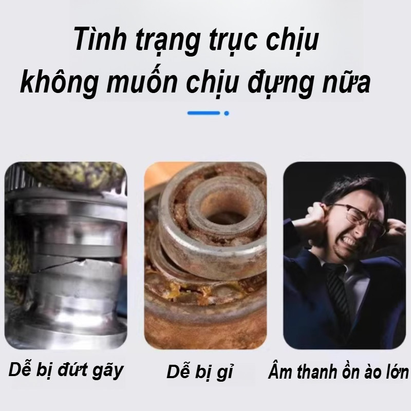 Combo 10 Vòng Bi (Bạc Đạn) Xe Máy 6201/6203 - Chống Bụi, Chống Nước, Hàng Chính Hãng