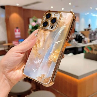 Ốp Điện Thoại Chống Rơi Bốn Góc Phong Cảnh Cho Honor 400 200 Pro Smart 90 Lite 70 50 GT Chống Rơi Hợp Thời Trang Trong Suốt