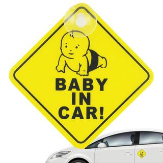 Baby on Board Sign Stickers Baby on Board Reflective Decal Child in Car Stickers for Window Bumper Safety Warning hdjvn