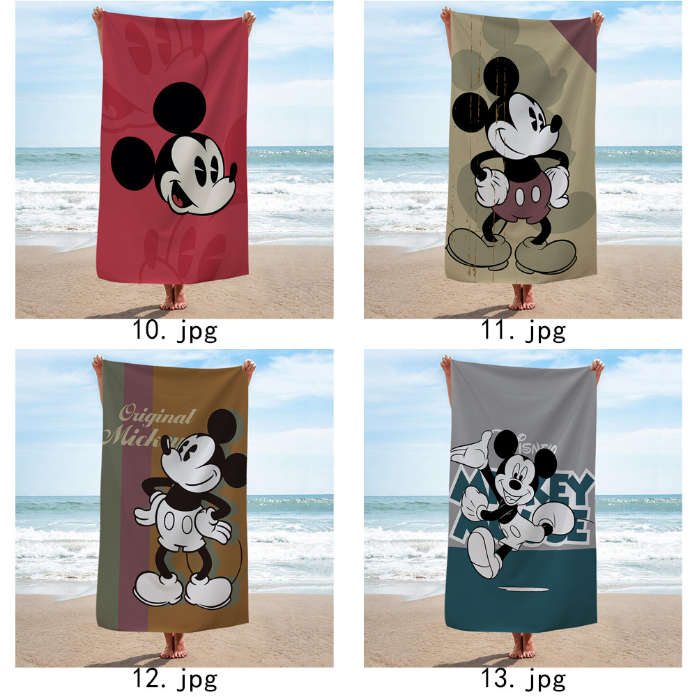 Khăn tắm chuột Mickey, Khăn tắm bể bơi đi biển, Quà tặng kỷ niệm sinh nhật