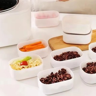 3 / 6 / 9 Cái Hộp Đóng Gói Gạo Di Động 280ml - Tủ Lạnh Thực Phẩm Giữ Tươi Hộp Đựng