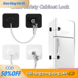 Khóa tủ lạnh chống trẻ em, thiết kế thông minh với dạng trượt tiện lợi