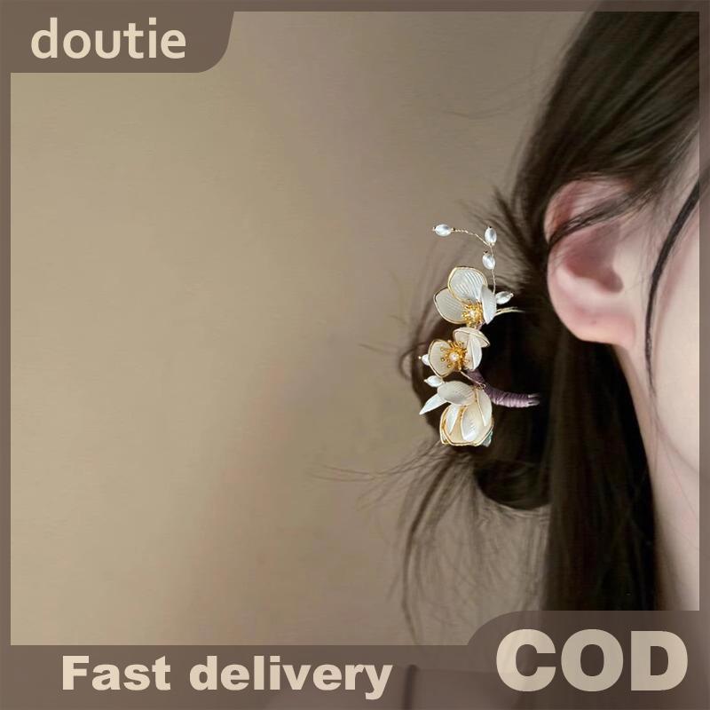 Doutie Kẹp Tóc Hợp Kim Thiết Kế Mộc Lan - Phong Cách Thanh Lịch Vintage