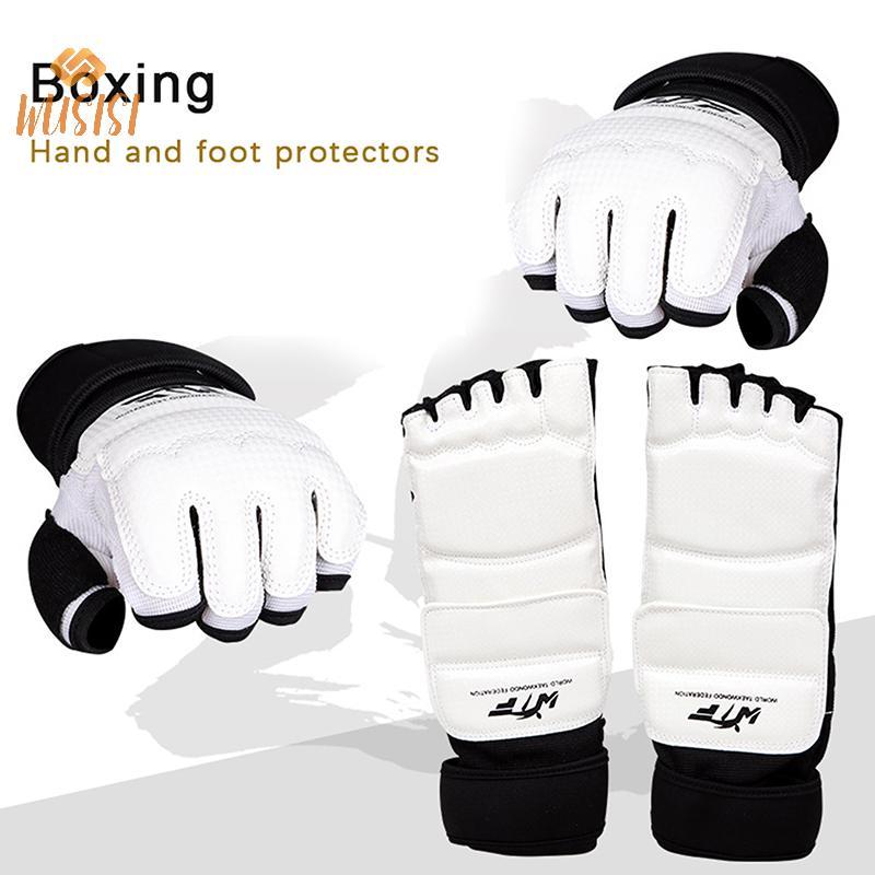 Găng tay và tất bảo hộ bằng da cho Taekwondo, Karate và Boxing - Bảo vệ mắt cá chân và bàn chân