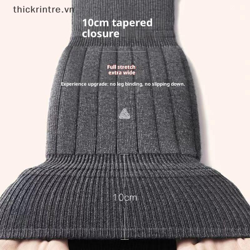 Cặp Bọc Đầu Gối Len Cashmere Đen/Xám - Protector Cho Người Việt
