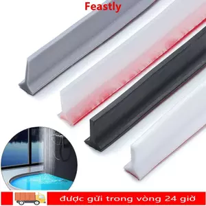 Nút chặn nước FEASTLY, Dải giữ nước có thể uốn cong tách khô và ướt, Rào chắn lũ tự dính
