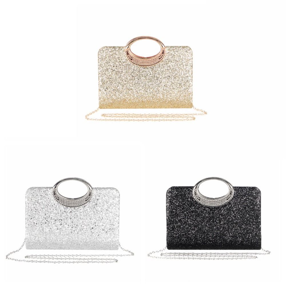 Túi tiệc tối GOJO Sequin, Túi đeo tay lấp lánh Túi xách sáng bóng, Túi đeo vai di động Dung tích lớn Túi ly hợp nữ sang trọng dành cho nữ