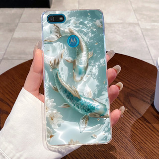Dành Cho Motorola Moto E6 Chơi Ốp Lưng Trong Suốt Mềm TPU Silicone Thỏ Dễ Thương Ốp Lưng Cho MOTO E6Play 2019 Ốp Lưng Bảo Vệ Vỏ Điện Thoại