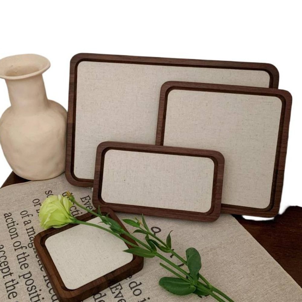 Khay trưng bày trang sức CHEESELY bằng gỗ nguyên khối, phong cách tối giản, màu cổ điển, dùng để vòng cổ