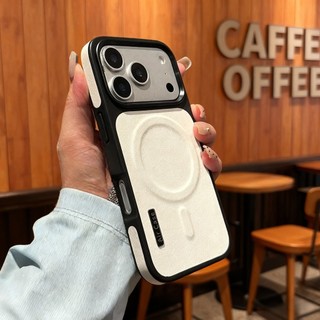 Ốp Điện Thoại Da Từ Tính N52 Tích Hợp Cho IPhone 17Pro Max 12 13 14 15 16 Pro Max Vỏ Cứng Mặt Sau Chống Sốc