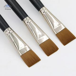 ELBBKG Flat Square Foundation Brush Soft Hair Concealer Brush BB Cream Face Mask Paint Brush Women Beauty Skin Care Makeup Tool mới