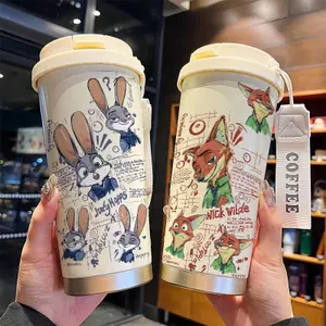 Zootopia Phim Hàng Hóa Judy Hopps Nick Wilde 316 Bình Nước Inox Quà Tặng Giáng Sinh
