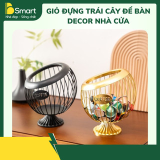 Giỏ Sắt Đựng Trái Cây, Đựng Bánh, Đồ Khô Phong Cách Bắc Âu, Decor Bàn Ăn/Phòng Khách Siêu Xinh