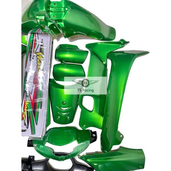 Dàn áo wave alpha - wave nhỏ xanh lá heineken - tặng team 3 lớp