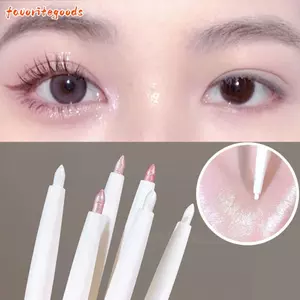 Bút chì phấn mắt kim cương FAVORITEGOODS, Bút đánh dấu không thấm nước lấp lánh, Mỹ phẩm trang điểm mắt lâu trôi Shining Lying Silkworm Bút kẻ mắt nữ