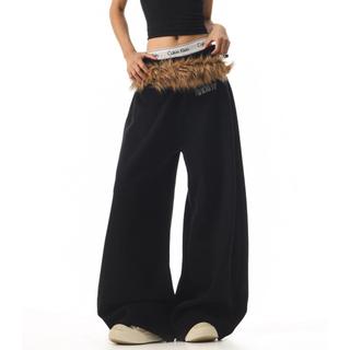 GKSSS Quần Âu Mỹ Retro Unisex thương hiệu Fuzzy - Chất liệu cao cấp