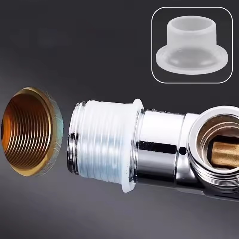 10 / 20 / 30 Chiếc Vòi Silicon Chống Rò Rỉ Niêm Phong Miếng Đệm / Ống Ống Máy Giặt Thay Thế Để Chống Rò Rỉ