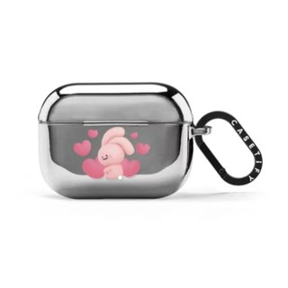 Hoa Trái Cây Gương Mạ Trái Tim Tình Yêu + Móc Khóa Dành Cho AirPods Pro 3 Pro 2 Pro 4 3 Có Hộp Bảo Vệ