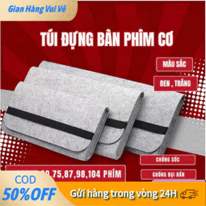 【24H】Túi Đựng Bàn Phím Cơ Chất Liệu Cao Cấp – Phù Hợp 60%, TKL, Fullsize