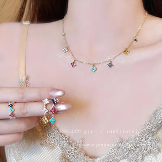Bộ trang sức zircon màu xanh lá cây với vẻ đẹp cổ điển, sang trọng - Quà tặng hoàn hảo cho cặp đôi