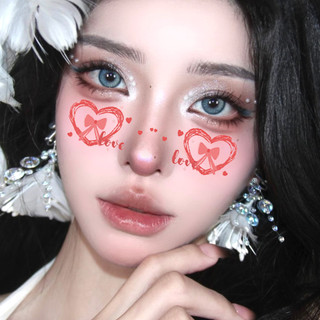 Đề-can hình xăm trái tim nơ tạm thời cho Valentine