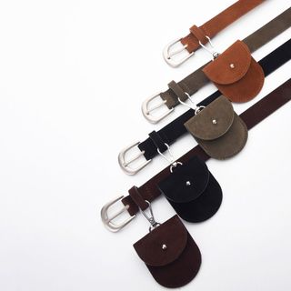 Túi và Thắt Lưng Da Lộn MiKYCO - Thiết kế sang trọng, khóa pin tiện dụng
