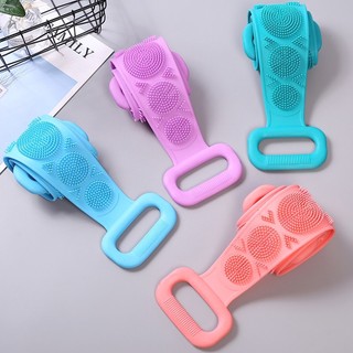 Dây Tắm Chà Lưng 2 mặt Bằng Silicone / Vải mẫu mới - SUNND