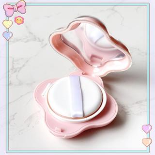 [beautifulhome] Air Cushion Foundation DIY Box Hộp phồng rỗng dễ thương Gương di động cho hộp đựng mỹ phẩm Bb Cream Hộp đựng đồ trang điểm có bọt biển và phồng [làm đẹp]