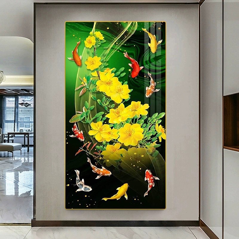 Tranh Treo Decor "Mã Đáo Thành Công" Tranh Decor - Tranh Treo Phòng khách, Tranh Treo phòng ngủ, Tranh tráng gương