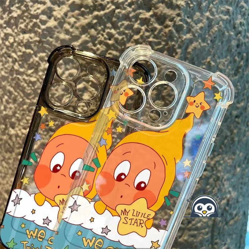 Ốp Điện Thoại Bé Ngôi Sao Ngủ Dễ Thương Cho Samsung Galaxy M62 M56 M55 M54 M53 M52 M51 M44 M42 M40 M36 M35 M34 M33 M32 M31S M31 Prime M30S M30 4G 5G Vỏ Hoạt Hình Lấp Lánh Trong Suốt Bìa Mềm