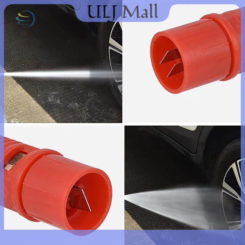 ULJ M14 * 1.5 Đầu phun máy rửa áp suất cao có thể điều chỉnh góc gốm er Đầu cắm nhanh Phụ kiện làm sạch ô tô.