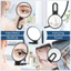Gương cầm tay phóng đại FAVORITEGOODS, Chức năng đứng Gương mỹ phẩm có thể gập lại, Gương chiếu hậu hai mặt di động 2X / 5X / 10X