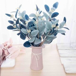 Cành Lá Khuynh Diệp Giả 52cm Trang Trí Nhà Cửa Decor Phòng Khách Bắc Âu Vintage Hoa Cao Cấp Phụ Kiện Chụp Ảnh Bình Để Bàn Sang Trọng Táo Nhựa Lụa Đỏ Cam Hồng Xanh Đám Cưới Sự Kiện Nội Thất Hiện Đại Độc Đáo Bền Tươi Sáng Sắc Sảo Lung Linh