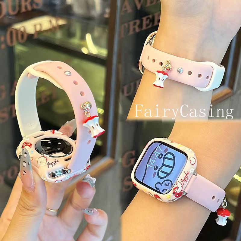 Dây đeo silicon mỏng cho Apple Watch S11 46mm 42 45mm 44 40 41 38mm Vòng đeo tay iwatch Series 8 7 Se 3 4 5 6 9 10 Ultra2 49mm