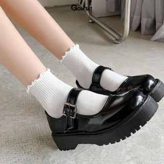 [LIVE] Set 3 đôi tất nữ cổ bèo mùa hè GOMTAT, vớ cổ ngắn chất liệu cotton thoáng mát - MIA-25165-CB3