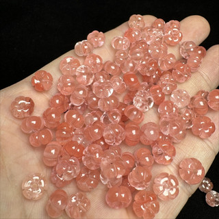 ((20 Chiếc) Đá Đáy Hình Dưa Hấu Pha Lê, Kích Thước 8x4, Phụ Kiên Trang Sức Handmade)