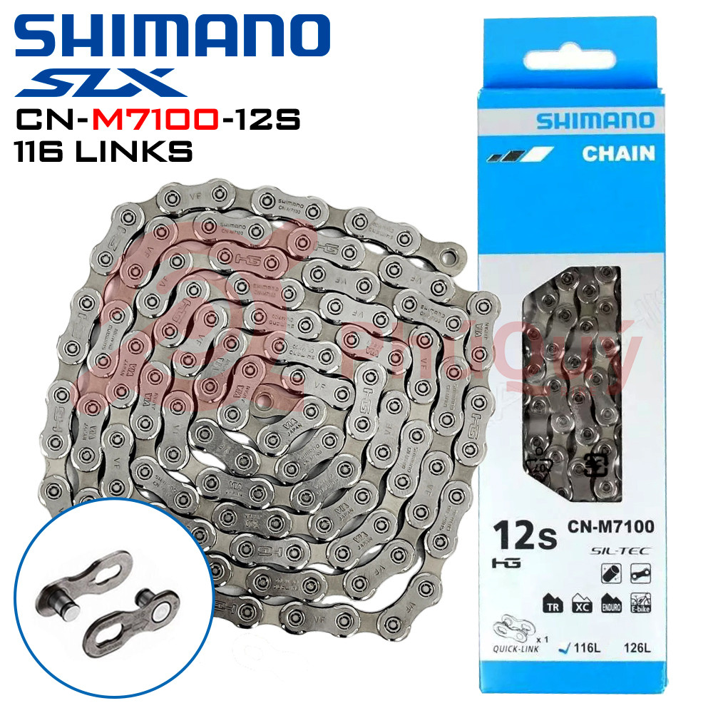 SÊN 12 SHIMANO CN M7100 116L CÓ HỘP CHÍNH HÃNG