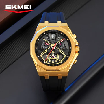 Đồng hồ nam rỗng phong cách cơ khí Momentum Đồng hồ nam bán chạy Đông Nam Á Đồng hồ đeo tay nam bán chạy chống nước đa chức năng Quảng Châu Đồng hồ đeo tay