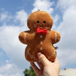 Đồ Chơi Trang Trí Giáng Sinh Dễ Thương Bánh Gừng Người Sang Trọng Đồ Chơi Búp Bê Hoạt Hình Mềm Anime Đồ Chơi Gối Trang Trí Nhà Trẻ Em Quà Tặng
