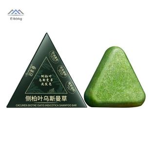 ELBBKG 120g Usman Cỏ Dầu Gội Xà Phòng Làm Mới Và Xả Khỏe Mạnh Polygonum Multiflorum Xà Phòng Handmade Cổ Mới