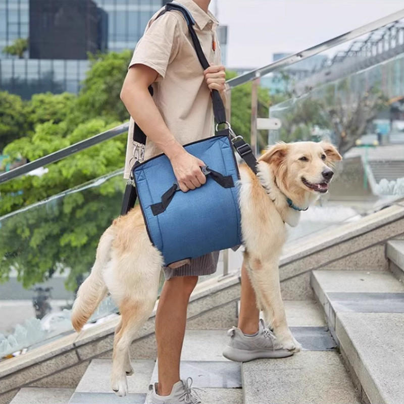 HamshMoc Dây đeo hỗ trợ chó bị thương cao cấp có tay cầm, hỗ trợ nâng cơ động