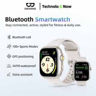Đồng hồ thông minh GOOJODOQ có GPS Bluetooth, trợ lý giọng nói Alexa, khả năng chống nước 3ATM và theo dõi hoạt động